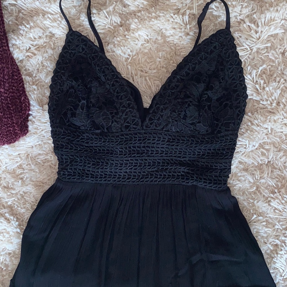 Small open back dress, worn once
